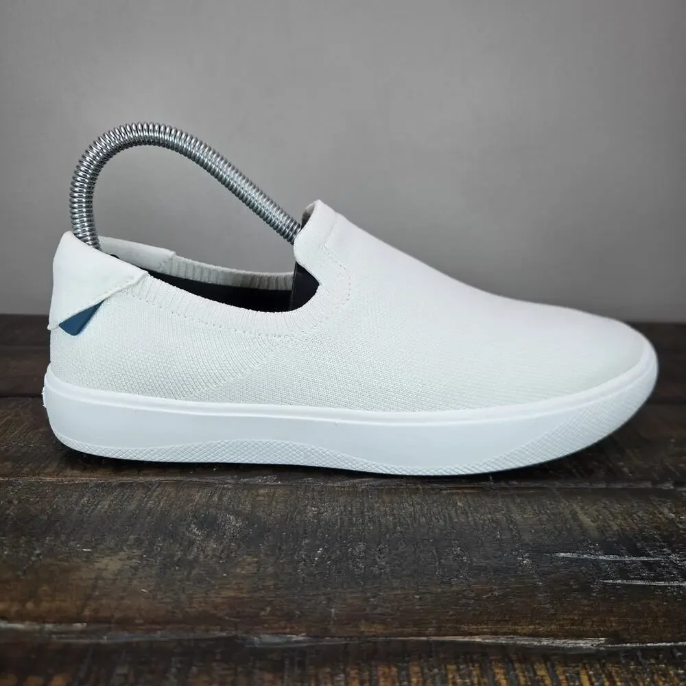 Vessi Boardwalk Slip On Womens Size 7 Waterproof Shoes Sneakers Sail White